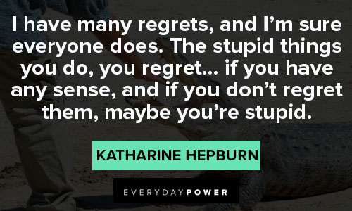 Random Katharine Hepburn quotes