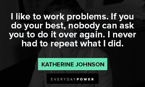 Katherine Johnson quotes about mathematics