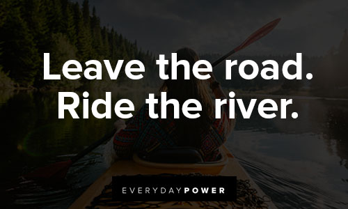 Kayaking quotes for Instagram