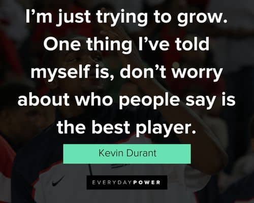 Short Kevin Durant quotes