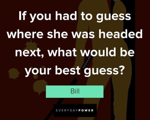 Best Kill Bill quotes