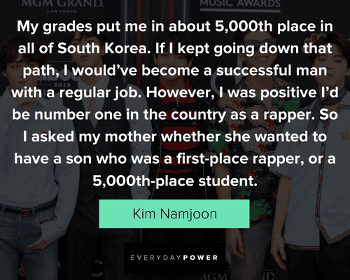 Kim Namjoon quotes that will brighten your day