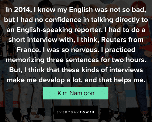 Kim Namjoon quotes that will elevate your perspective