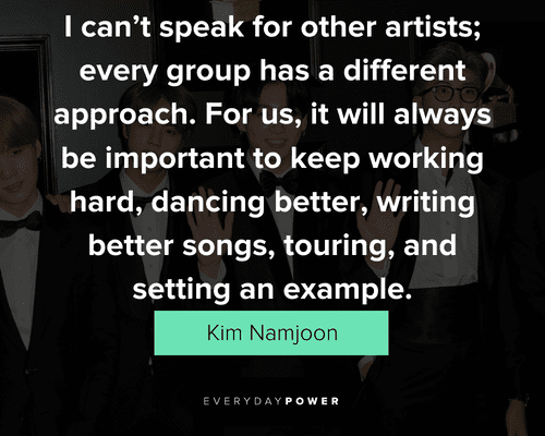 Kim Namjoon quotes about artist