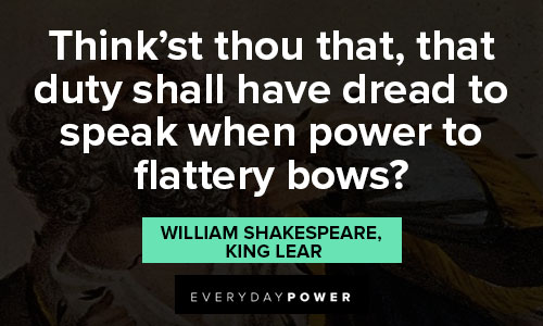 king-lear-quotes about power