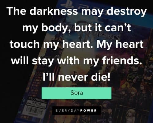 Kingdom Hearts Quotes About Darkness