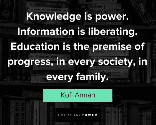 knowledge quotes about education 