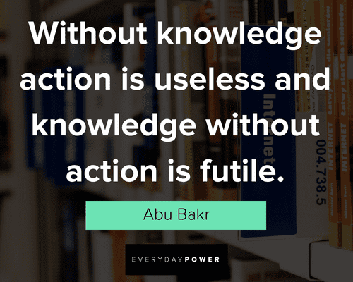 More knowledge quotes