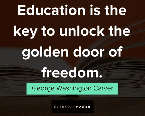 education is power quote