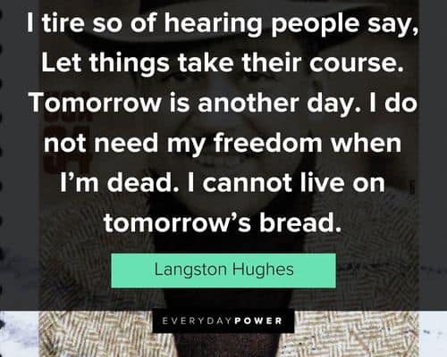 Short Langston Hughes quotes
