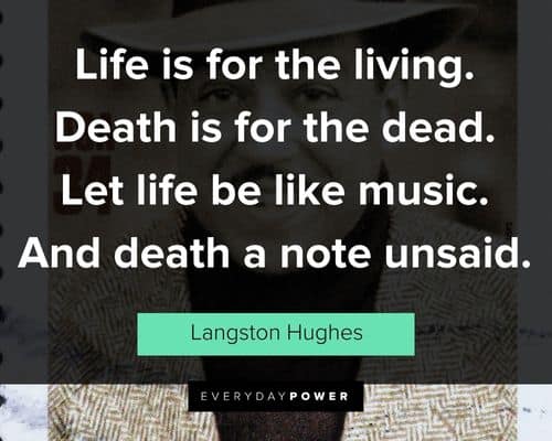 Langston Hughes quotes about life