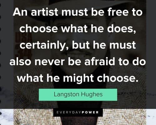 More Langston Hughes quotes