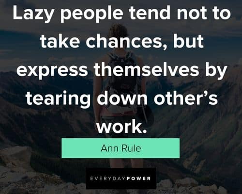 lazy people quotes to take chances