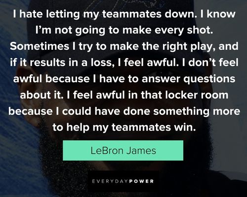 Top Lebron James quotes