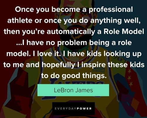 Inspirational Lebron James Quotes about Personal Greatness