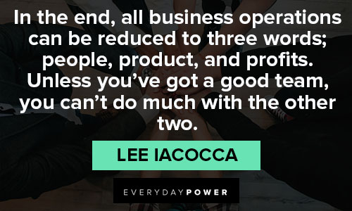 Amazing Lee Iacocca quotes