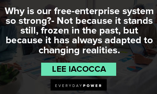 Lee Iacocca quotes that changing realities