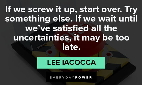 Lee Iacocca quotes and saying