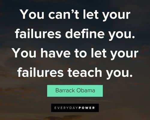 leo quotes about you can't let your failures define you