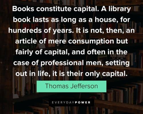 library quotes about books constitute capital