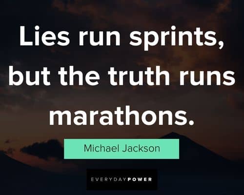 lies quotes about lies run sprints