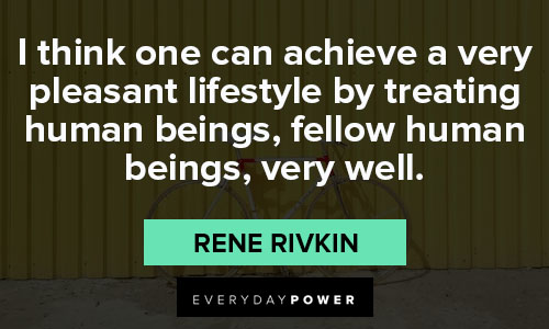 lifestyle quotes from Rene Rivkin