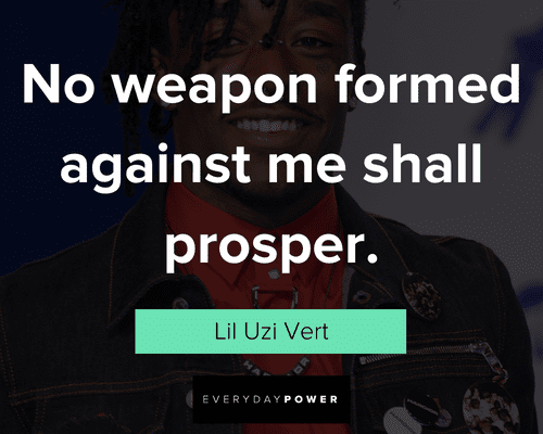 Cool Lil Uzi Quotes About Music