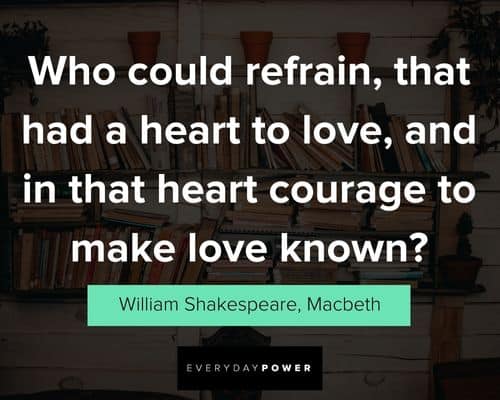 literature quotes from William Shakespeare