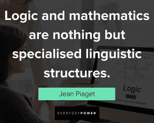 mathematics and logic quotes