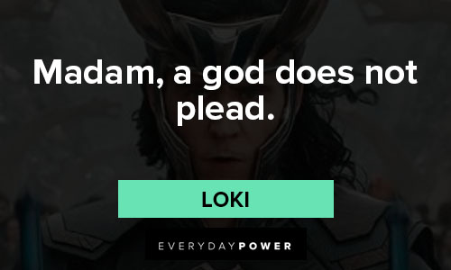 Loki quotes of God