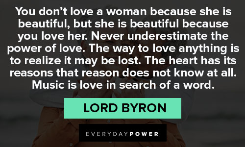 Lord Byron Quotes About Love