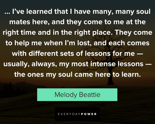 lost soul quotes from Melody Beattie