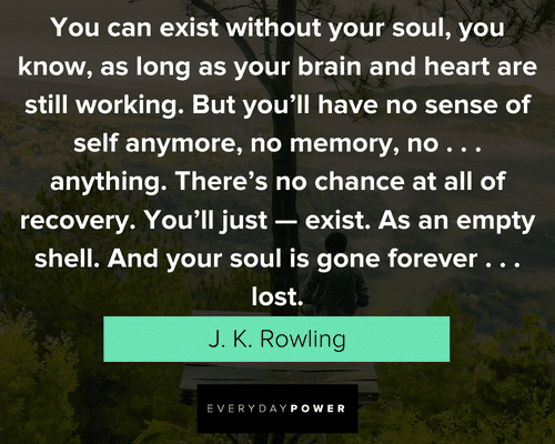 lost soul quotes from J.K Rowling