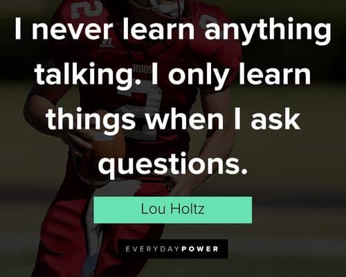 Motivational Lou Holtz quotes