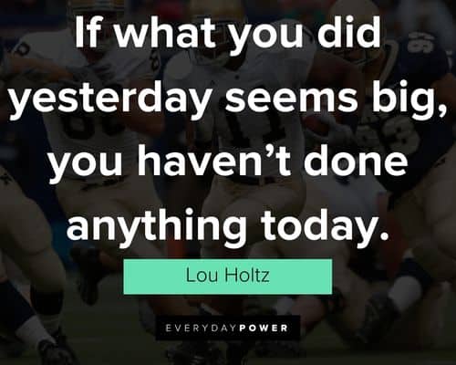 Lou Holtz quotes for Instagram