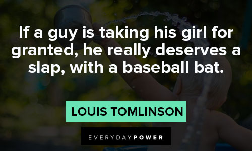 louis tomlinson quotes on baseball