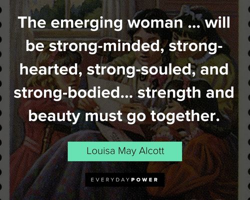 Meaningful Louisa May Alcott quotes