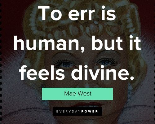 Mae West quotes