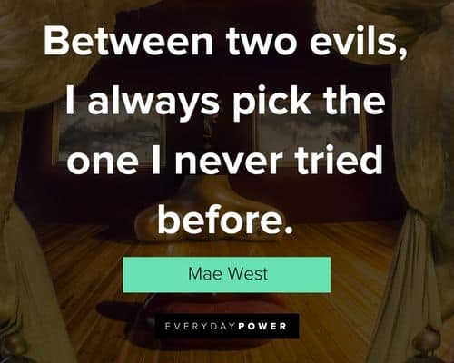 Mae West quotes