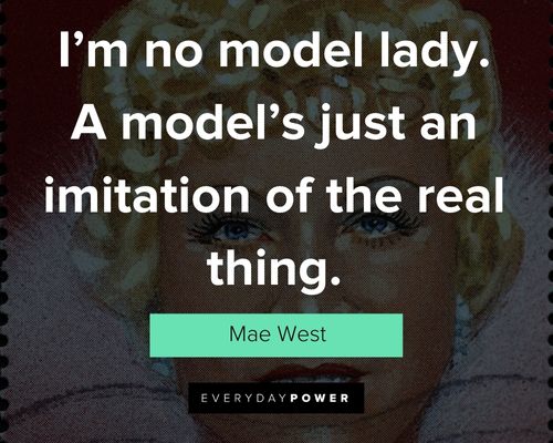 Mae West quotes