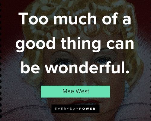 Mae West quotes