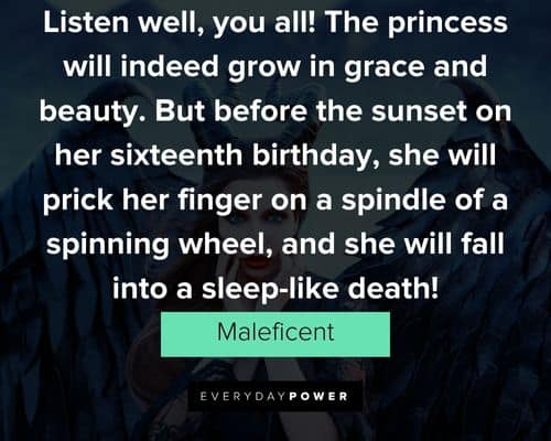 Maleficent quotes to motivate you