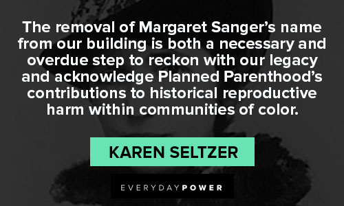 Margaret Sanger quotes on color