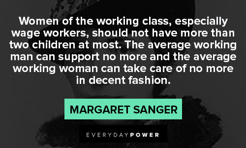 Margaret Sanger quotes about fashion