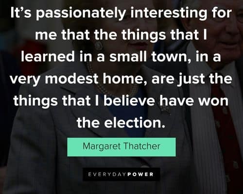 Margaret Thatcher quotes about discipline