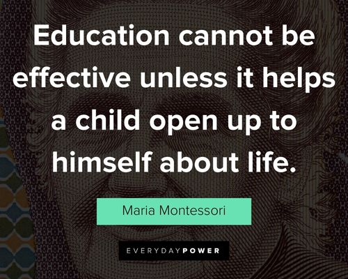 Positive Maria Montessori quotes