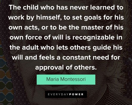 Best Maria Montessori quotes