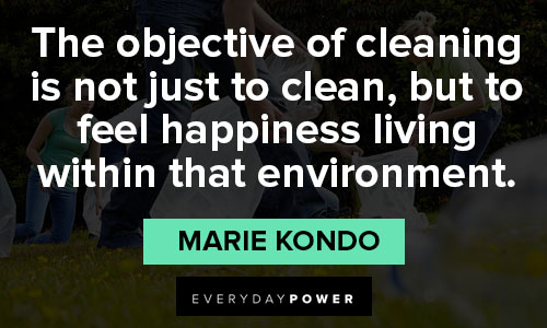 Marie Kondo quotes about happiness