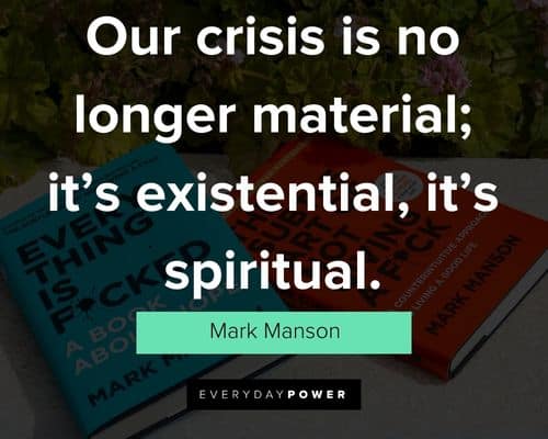 Inspirational Mark Manson quotes
