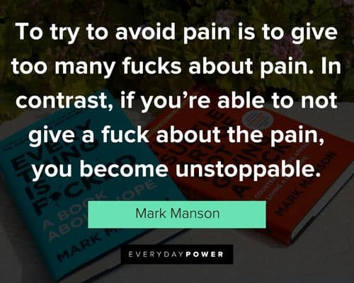 Favorite Mark Manson quotes